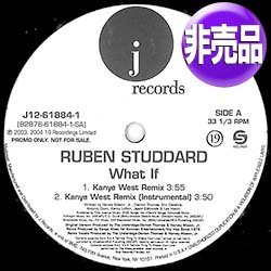 画像1: RUBEN STUDDARD / WHAT IF (USプロモ/REMIX) [◎中古レア盤◎お宝！コレは原盤！プロモMIX入り！]