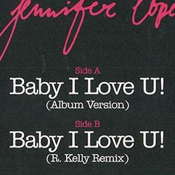 画像2: JENNIFER LOPEZ / BABY I LOVE U (欧州原盤/REMIX) [◎中古レア盤◎お宝！SEXYジャケ原盤！大ヒット！]