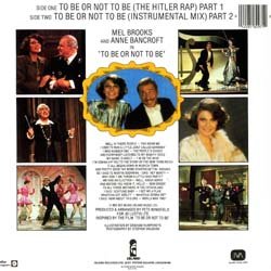 画像2: MEL BROOKS / TO BE OR NOT TO BE (仏原盤/パート1 & 2) [◎中古レア盤◎貴重！シュリンク付美品！珍しいフランス版！通称「ヒトラーラップ」！]