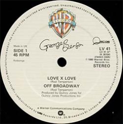 画像3: GEORGE BENSON / LOVE X LOVE (英原盤/全3曲) [◎中古レア盤◎お宝！英国版別ジャケ！3曲入り！]