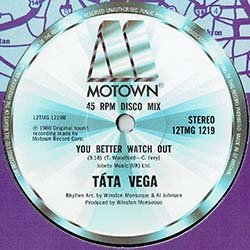 画像2: TATA VEGA / YOU KEEP ME HANGIN ON (英原盤/全2曲) [◎中古レア盤◎貴重！英国のみ12"！レア・グルーヴ2発！]