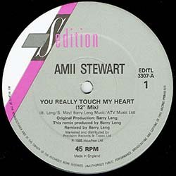 画像2: AMII STEWART / YOU REALLY TOUCHED MY HEART (英原盤/85年MIX) [◎中古レア盤◎激レア！本物の原盤！哀愁ダンクラ！]