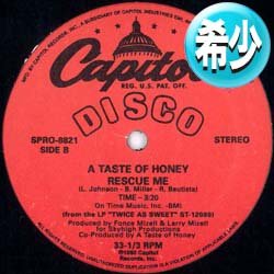 画像1: A TASTE OF HONEY / RESCUE ME & BOOGIE OOGIE OOGIE (全2曲) [■廃盤■お宝！極少量生産！豪華2曲！両面大ネタ！]