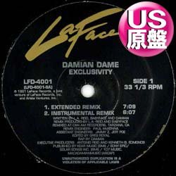 画像1: DAMIAN DAME / EXCLUSIVITY (米原盤/4VER) [◎中古レア盤◎お宝！US原盤！グッとくる哀愁ダンサー！]