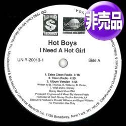 画像1: HOT BOYS (LIL WAYNE) / I NEED A HOT GIRL (USプロモ/5VER) [◎中古レア盤◎お宝！美A級品！本物のUSプロモオンリー原盤！]