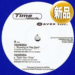 画像1: VANESSA / RUNNING IN THE DARK (伊原盤/全4曲) [◎中古レア盤◎お宝！貴重な新品！哀愁全開ユーロ！]