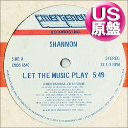 画像1: SHANNON / LET THE MUSIC PLAY (米原盤/12"MIX) [◎中古レア盤◎お宝！33回転US原盤！ロングMIX & 必殺DUB！]