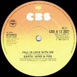 画像2: EARTH WIND & FIRE / FALL IN LOVE WITH ME + 2曲 (英原盤/12"MIX) [◎中古レア盤◎お宝！別内容の英国版！豪華3曲！]