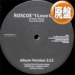 画像1: ROSCOE / I LOVE CALI (3VER) [◎中古レア盤◎お宝！少量生産12"！夏の西海岸アンセム！]