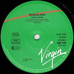 画像3: BANDOLERO / PARIS LATINO + 2曲 (英原盤/全3曲) [◎中古レア盤◎お宝！別内容の英国原盤！「ムジカノッサ」誌掲載！]