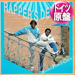 画像1: AUDIO FORCE CREW / RAPPER'S DELIGHT (独原盤/全2曲) [◎中古レア盤◎激少！ドイツとスペインのみ！87年カバー！]