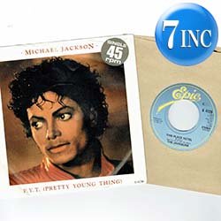 画像1: MICHAEL JACKSON / HEARTBREAK HOTEL (7インチ/ライブMIX) [◎中古レア盤◎お宝！英国版ジャケ+別内容！]