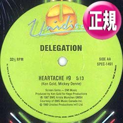 画像1: THE MIRACLES & DELEGATION / LOVE MACHINE & HEARTACHE NO.9 (12"MIX/全2曲) [◎中古レア盤◎激レア！少量生産！超強烈2発！]