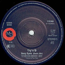 画像4: TRY NB / SEXY EYES (7インチ) [◎中古レア盤◎お宝！奇跡の超美品！極上カバー！貴重なドイツ版ジャケ7"！]