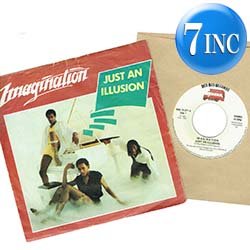 画像1: IMAGINATION / JUST AN ILLUSION (7インチMIX) [◎中古レア盤◎お宝！ベルギー版ジャケ！7インチMIX！]