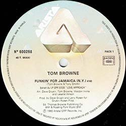 画像3: TOM BROWNE / FUNKIN' FOR JAMAICA (仏原盤/全2曲) [◎中古レア盤◎超レア！別デザインのフランス版ジャケ！B面も◎！]