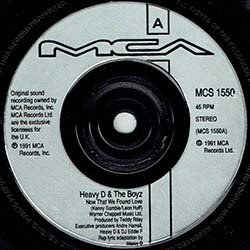 画像3: HEAVY D & THE BOYZ / NOW THAT WE FOUND LOVE (7インチMIX) [◎中古レア盤◎お宝！滅多に無い「緑色ジャケ7"MIX」！]