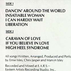 画像2: ISLEY JASPER ISLEY / IF YOU BELIEVE IN LOVE (LP原盤/全7曲) [◎中古レア盤◎お宝！シュリンク&初回ステッカー付！甘茶名盤！]
