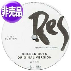 画像1: RES / GOLDEN BOYS (国内プロモ/オリジナルMIX) [◎中古レア盤◎奇跡の新同品！国内プロモのみ「オリジナルMIX」！絶品R&B！]