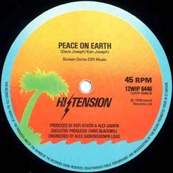 画像2: HI-TENSION / PEACE ON EARTH (UKプロモ/全2曲) [◎中古レア盤◎激レア！マニア品！"白ジャケプロモ"！最強フリーソウル！］