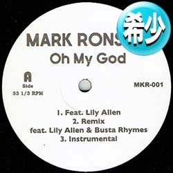 画像1: MARK RONSON / OH MY GOD (全2曲) [■廃盤■少量生産！12インチは貴重！リリー・アレン！]
