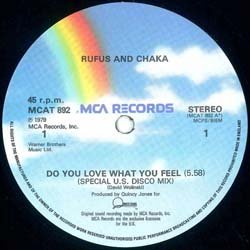 画像3: RUFUS & CHAKA / DO YOU LOVE WHAT YOU FEEL (英原盤/REMIX) [◎中古レア盤◎VERY RARE！以前は2万！別ジャケREMIX原盤！]