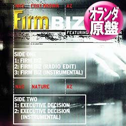 画像1: THE FIRM / FIRM BIZ (和蘭原盤/全2曲) [◎中古レア盤◎お宝！コレは原盤！大ネタ"SQUARE BIZ"使い！]