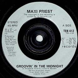 画像3: MAXI PRIEST / GROOVIN' IN THE MIDNIGHT (7インチMIX) [◎中古レア盤◎お宝！滅多に無い美品！英国版ジャケ7"MIX！]