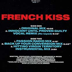 画像2: LIL LOUIS / FRENCH KISS (欧州原盤/5VER) [◎中古レア盤◎激レア！美品盤！別ジャケ！豪華内容版！永遠のエロティック名曲！]