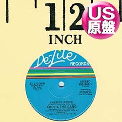 画像1: KOOL & THE GANG / CHERISH + メドレー (米原盤/REMIX) [◎中古レア盤◎お宝！滅多に無い美A級品！US原盤！お探しの「波の音MIX」！]