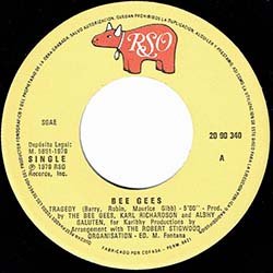 画像4: BEE GEES / TRAGEDY (7インチ) [◎中古レア盤◎お宝！スペイン版ジャケ7"！哀愁のトラジディ！]