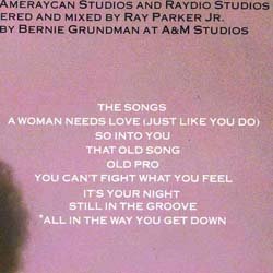 画像2: RAY PARKER JR. / ウーマン・ニーズ・ラブ (LP原盤/全8曲) [◎中古レア盤◎お宝！海外高値の日本版帯付！MUROネタ！]