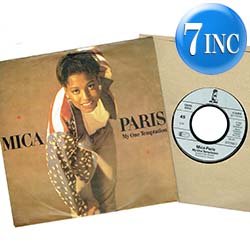 画像1: MICA PARIS / MY ONE TEMPTATION (7インチMIX) [◎中古レア盤◎お宝！ドイツ版ジャケ！7"MIX！]