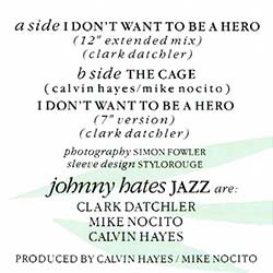 画像2: JOHNNY HATES JAZZ / 反逆のヒーロー (原盤/12"MIX) [◎中古レア盤◎激レア！珍しい日本版帯付！長山洋子原曲！哀愁80'sダンクラ！]