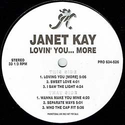 画像2: JANET KAY / ラビン・ユー2003 (ミニLP/全6曲) [■廃盤■お宝！極少量生産！日本のみ！貴重アナログ化！]