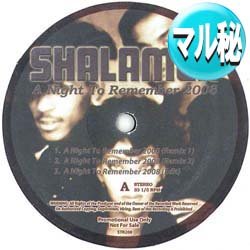 画像1: SHALAMAR / 涙のリメンバー (マル秘MIX/全2曲) [■廃盤■激レア！極少生産12"！幻のマル秘MIX！]