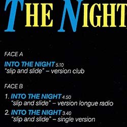 画像2: MICHAEL FORTUNATI / INTO THE NIGHT (独原盤/3VER) [◎中古レア盤◎お宝！ドイツ版ジャケ原盤！ピアノMIXがコレ！]