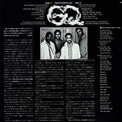 画像2: G.Q. / ディスコ・ナイト (LP原盤/全8曲) [◎中古レア盤◎お宝！美品！海外高値の日本版帯付！80's名盤！]