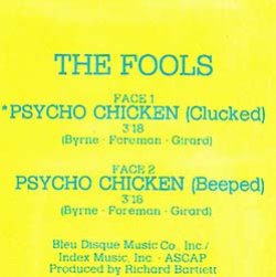 画像2: THE FOOLS / PSYCHO CHICKEN (7インチ) [◎中古レア盤◎激レア！別ジャケ！フランス版！サイコチキン！］