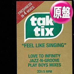 画像1: TAK TIX / FEEL LIKE SINGIN (欧州原盤/4VER) [◎中古レア盤◎お宝！哀愁ドラマチック傑作！欧州のみ！]