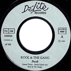 画像3: KOOL & THE GANG / FRESH (7インチ) [◎中古レア盤◎激レア！美品！珍しい「別ジャケ」！フランス版7"！]