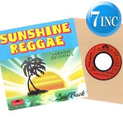 画像1: LAID BACK / SUNSHINE REGGAE (7インチMIX) [◎中古レア盤◎激レア！美品盤！別タイプのフランス版ジャケ！7"MIX！]