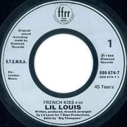 画像4: LIL LOUIS / FRENCH KISS (7インチMIX) [◎中古レア盤◎激レア！フランス版ジャケ！7”MIX！]