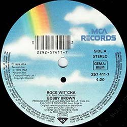 画像4: BOBBY BROWN / ROCK WIT'CHA (7インチMIX) [◎中古レア盤◎お宝！滅多に無い超美品！7”MIX！]