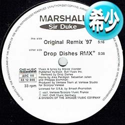 画像1: MARSHALL / SIR DUKE (REMIX/2VER) [■廃盤■お宝！少量生産！お探しのPARTYカバー！愛するデューク！]