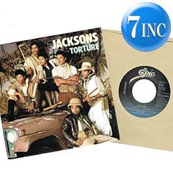 画像1: JACKSONS / TORTURE (7インチMIX) [◎中古レア盤◎お宝！オランダ版ジャケ7"MIX！兄弟総出！]