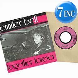 画像1: JENNIFER BELL / TOGETHER FOREVER (7インチMIX) [◎中古レア盤◎お宝！ドイツ版ジャケ7"MIX！女性版がコレ！]