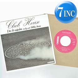 画像1: CLUB HOUSE / DO IT AGAIN with BILLIE JEAN (7インチMIX) [◎中古レア盤◎お宝！フランス版"マンホールジャケ"！ 7"MIX！]