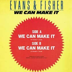 画像2: EVANS & FISHER / WE CAN MAKE IT (原盤/12"MIX) [◎中古レア盤◎お宝！大人気の哀愁ディスコ傑作！貴重なジャケ付！]