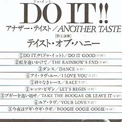 画像2: A TASTE OF HONEY / 2ND (LP原盤/全9曲) [◎中古レア盤◎お宝！美品！日本版帯付！特別内容！]